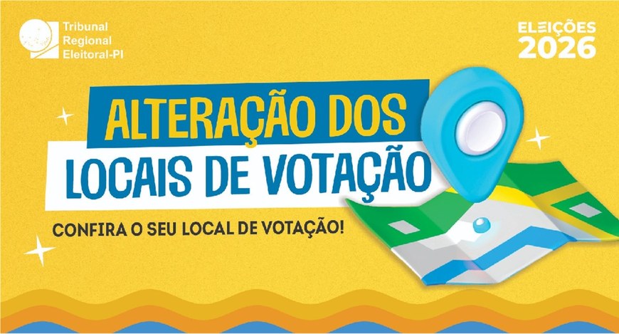 Baixe o aplicativo e-Título e confira no seu celular o seu local de votação atualizado.