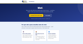 Ferramenta de monitoramento de filas registrou mais de 360 mil consultas no primeiro turno e per...