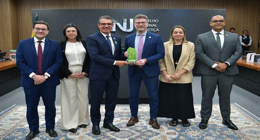 Tribunal foi vencedor na categoria Boas Práticas com a iniciativa “Sustentabilidade na Perspecti...