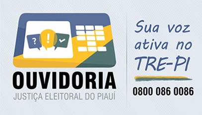 imagem de background - Ouvidoria do Tribunal Regional Eleitoral do Piauí