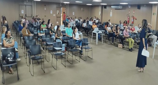 Capacitação aconteceu no auditório do Fórum Eleitoral, em Teresina, e simultaneamente no povoado...