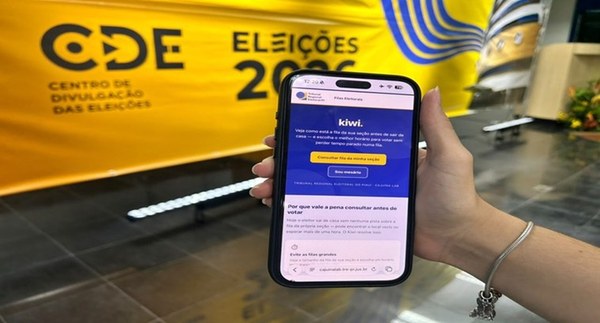 Aplicativo de monitoramento de filas Kiwi