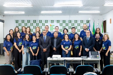 Presidente do TRE-PI, desembargador José Wilson Ferreira de Araújo Júnior, faz a abertura da car...
