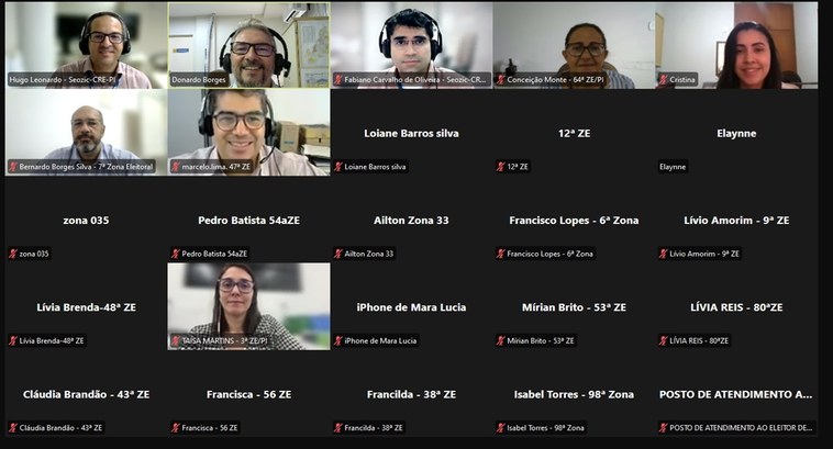 Convocação e Nomeação de Mesárias/Mesários são tema de treinamento no TRE-PI ..