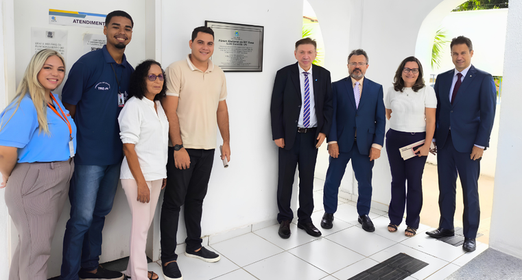Corregedor Regional Eleitoral do Piauí, desembargador Olímpio José Passos Galvão, realiza visita...