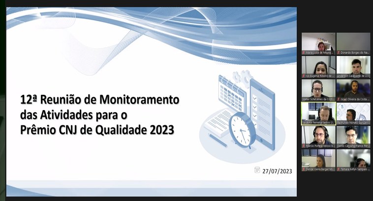 Dados & Tecnologia e Produtividade: eixos monitorados nesta quinta (27) no TRE-PI ...