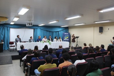 Presidente do TRE-PI, desembargador José Wilson Ferreira de Araújo Júnior, faz a abertura da car...
