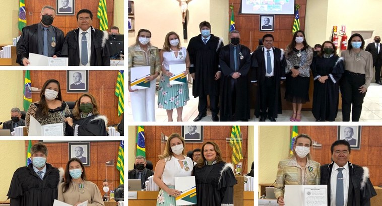 Entrega da Medalha do Mérito Eleitoral ocorreu nesta terça-feira