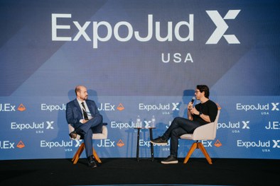 Presidente do TRE-PI, desembargador José Wilson Ferreira de Araújo Júnior, durante painel no Exp...