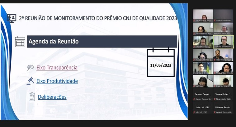 Gestores do TRE-PI monitora desempenhos de gestão e qualidade ...