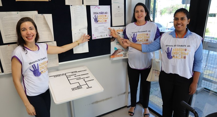 Iniciada no TRE-PI a III Semana de Combate ao Assédio e Discriminação Ações começaram nesta segunda (5/5) e prosseguem até a sexta-feira (9/5) com visitas de conscien...