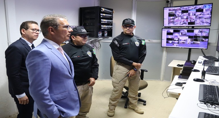 JOSÉ WILSON VISITA GAB POLÍCIA JUDICIAL ..