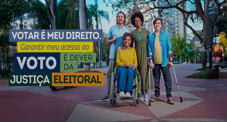 Justiça Eleitoral lança página na internet sobre acessibilidade nas eleições Site explica como informar condição de pessoa com deficiência (PcD), solicitar transferência par...