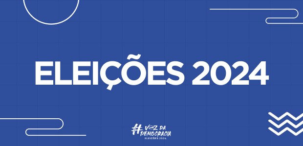 Logo Eleições 2024 - Azul Logo Eleições 2024 - Azul