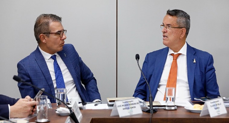 Presidente José Wilson participou de reunião com ministra Cármen Lúcia sobre planejamento estrat...