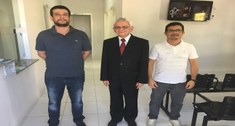 Presidente do TRE-PI visita cartório eleitoral de Manoel Emidio