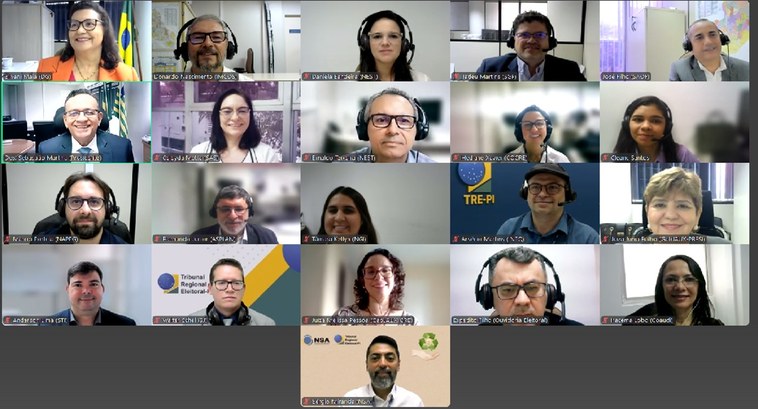 Conselho de Governança da Estratégia do Tribunal Regional Eleitoral do Piauí reuniu-se nesta sex...