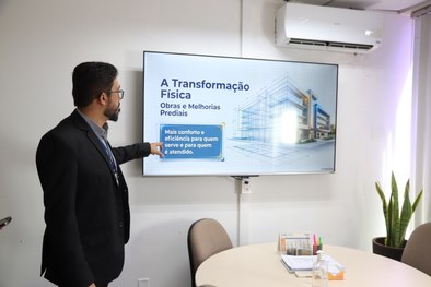 Presidente do TRE-PI acompanha obras de modernização do edifício-sede do tribunal
