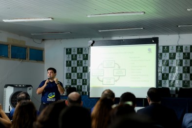 Presidente do TRE-PI, desembargador José Wilson Ferreira de Araújo Júnior, faz a abertura da car...