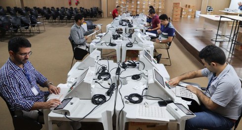 Urnas submetidas ao SNH são dos anos de 2013, 2015, 2020 e 2022