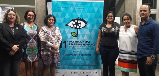 TRE-PI - 11ª Mostra de Cinema e Direitos Humanos AJA participa da 11ª Mostra de Cinema e Direitos Humanos que foi realizada na UESPI