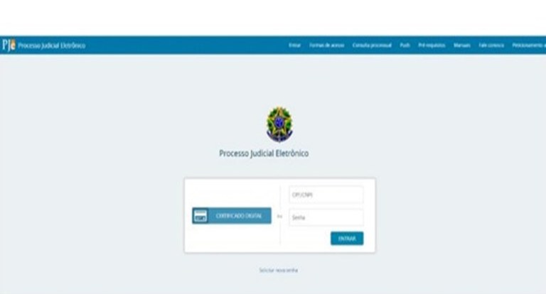 TRE PI ACESSO PJe FOTO 2 ..