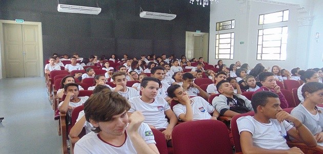 TRE-PI - AJE realiza evento no Liceu Piauiense.