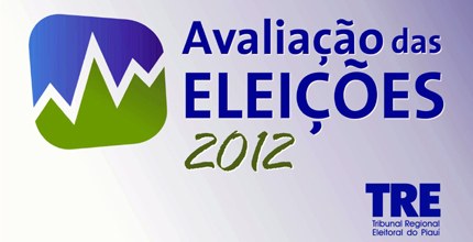 tre-pi-avaliação-eleições-2012 logomarca do projeto avalição das eleições 2012