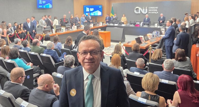 Presidente Sebastião Ribeiro Martins representou a Justiça Eleitoral piauiense na solenidade rea...