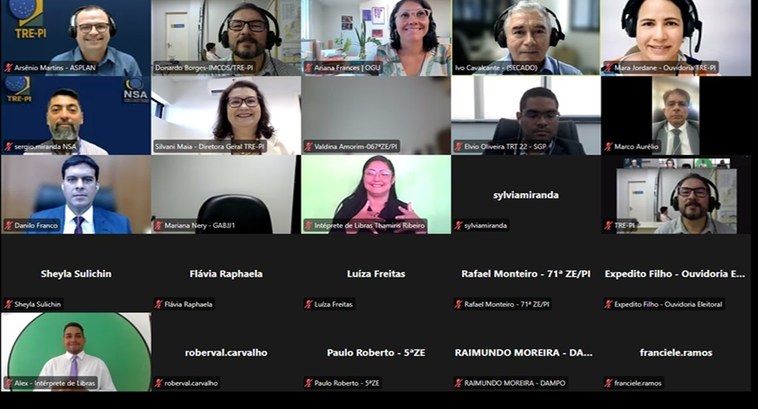 TRE-PI debate prevenção e enfrentamento ao assédio e discriminação Guia de enfrentamento ao assédio e discriminação marca programação desta quarta-feira (7/5) da I...
