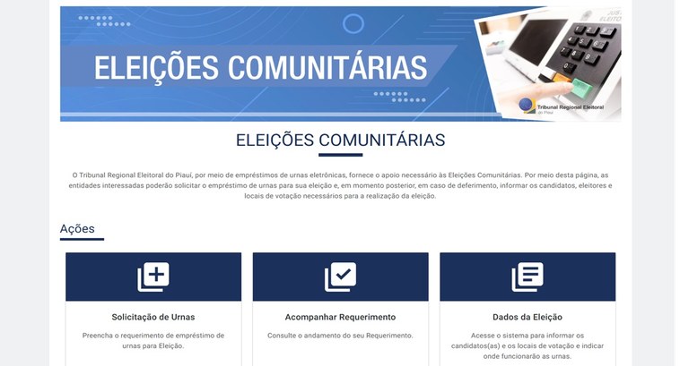 TRE- PI disponibiliza Sistema ELCOM para Eleições Parametrizadas ..