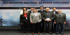 Encontro de representantes do Poder Judiciário em Florianópolis