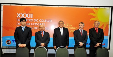 tre-pi-encontro-corregedores-abertura abertura do XXXII encontro de corregedores da Justiça Eleitoral, em 06 12 12, em Teresina