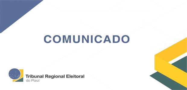 TRE-PI foto baner comunicado feriado dia 11 Foto referente comunicado feriadão