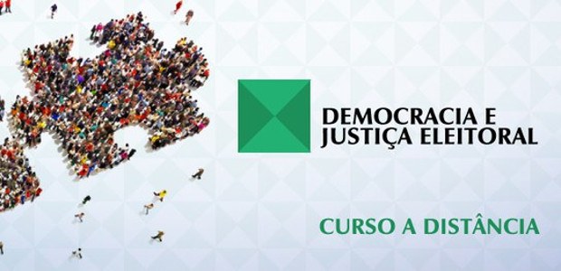 Foto do TSE referente ao curso Democracia e Justiça Eleitoral. 