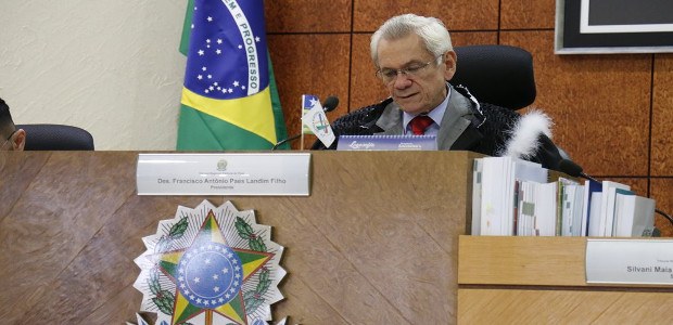 TRE-PI-foto-desembargador Paes Landim Foto do presidente do TRE-PI desembargador Paes Landim