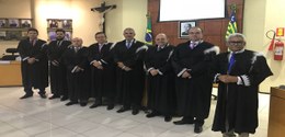 Foto referente a despedida do juiz José Wilson da Corte piauiense