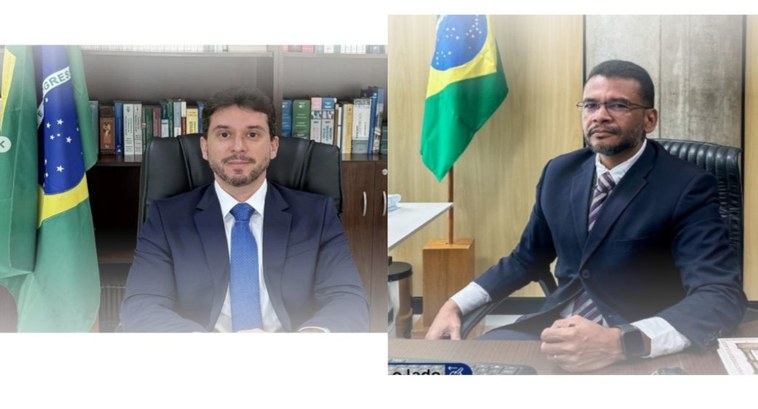 TRE-PI foto juízes federais Gustavo e Rodrigo Foto referente a posse dos dois