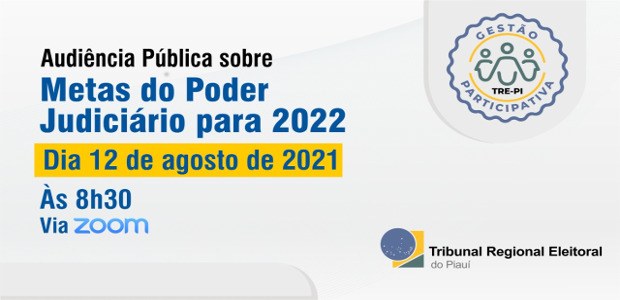Foto referente matéria metas do poder judiciário para 2022
