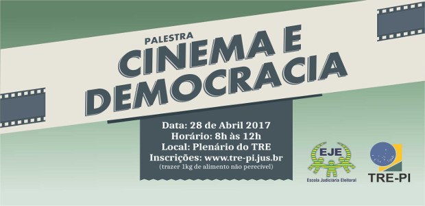 Foto referente à Palestra "Cinema e Democracia"