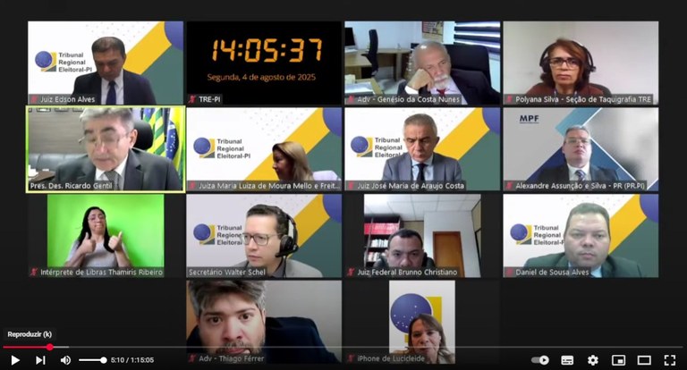 TRE-PI foto sessão 04.08.25 Foto utilizada em notícia