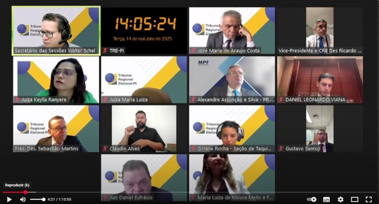TRE-PI foto sessão em 14.10.25 ...