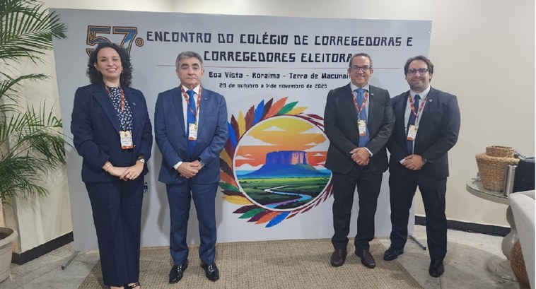 TRE-PI participa do 57º Encontro Nacional de Corregedoras e Corregedores Vice-presidente e corregedor, juíza auxiliar da Corregedoria e servidores da unidade do TRE-PI p...