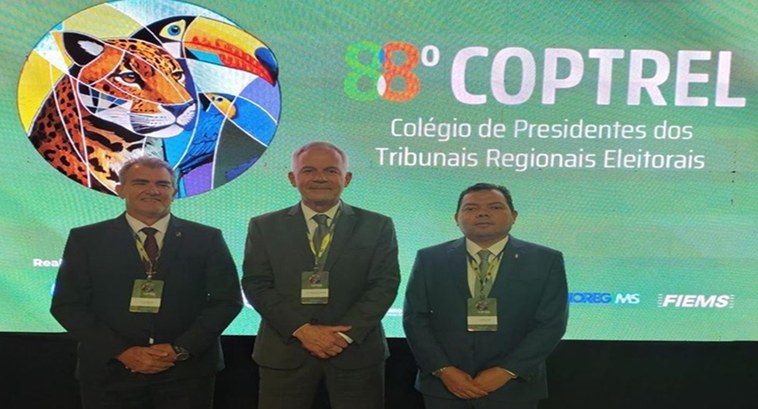 TRE-PI presente às discussões do 88º Colégio de Presidentes de Tribunais Eleitorais Encontro realizado no início deste mês em Bonito, no Mato Grosso do Sul reuniu presidentes, dire...