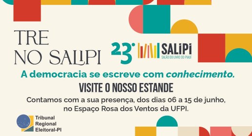 Coleta biométrica, simulação de mesa receptora de votação, lançamento de livros de autoras servi...