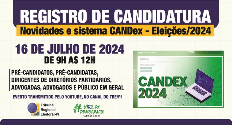TRE-PI promove treinamento sobre Sistema de Registro de Candidaturas 2024 ..