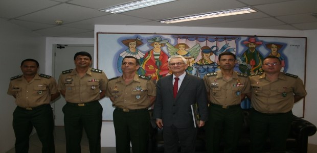 tre-pi recebe visita do General Cunha Matos