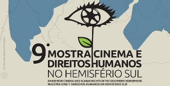Banner da 9ª Mostra de Cinema e Direitos Humanos do Hemisfério Sul