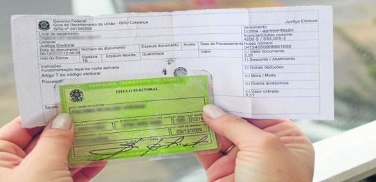 Comprovante de pagamento de multa eleitoral não precisará mais ser apresentado aos cartórios eleitorais Comprovante de pagamento de multa eleitoral não precisará mais ser apresentado aos cartórios ele...