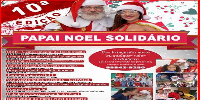 Doações para a Campanha Papai Noel Solidário ainda podem ser realizadas